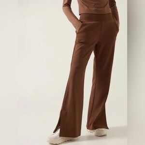 Athleta Venice flare pants in brown